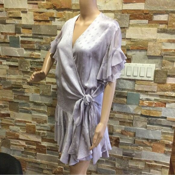 JUST CAVALLI Silk Mini Dress - Picture 2 of 8